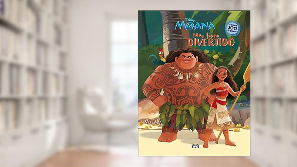 Moana: meu livro divertido, do autor Disney