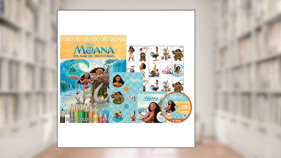 Moana. Disney - Caixa com 5 em 1 (+DVD), do autor Jefferson Ferreira