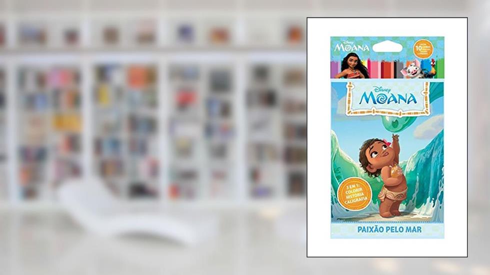 Solapa Colorir Pequena Disney. Moana - Kit com 10 Livros, do autor Jefferson Ferreira