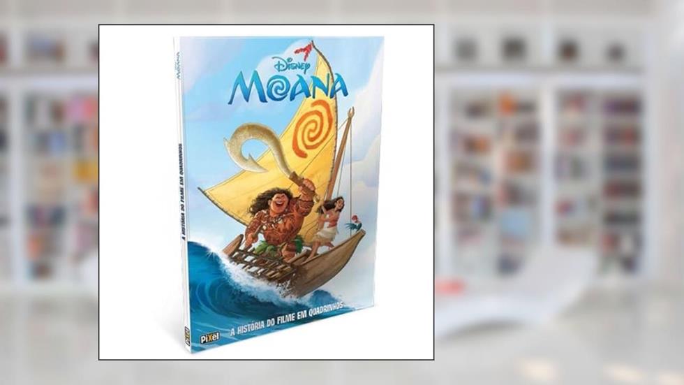 Moana. A História do Filme em Quadrinhos, do autor Vários Autores