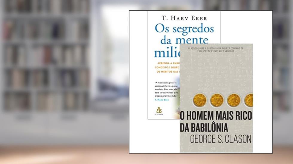 Kit OS SEGREDOS DA MENTE MILIONÁRIA e O HOMEM MAIS RICO DA BABILÔNIA, do autor VÁRIOS AUTORES