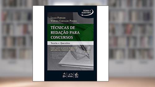 Capa de Tecnicas De Redação Para Concurso. Teria E Questões, do autor Pereira, Vinicius Carvalho,Furtado, Lilian
