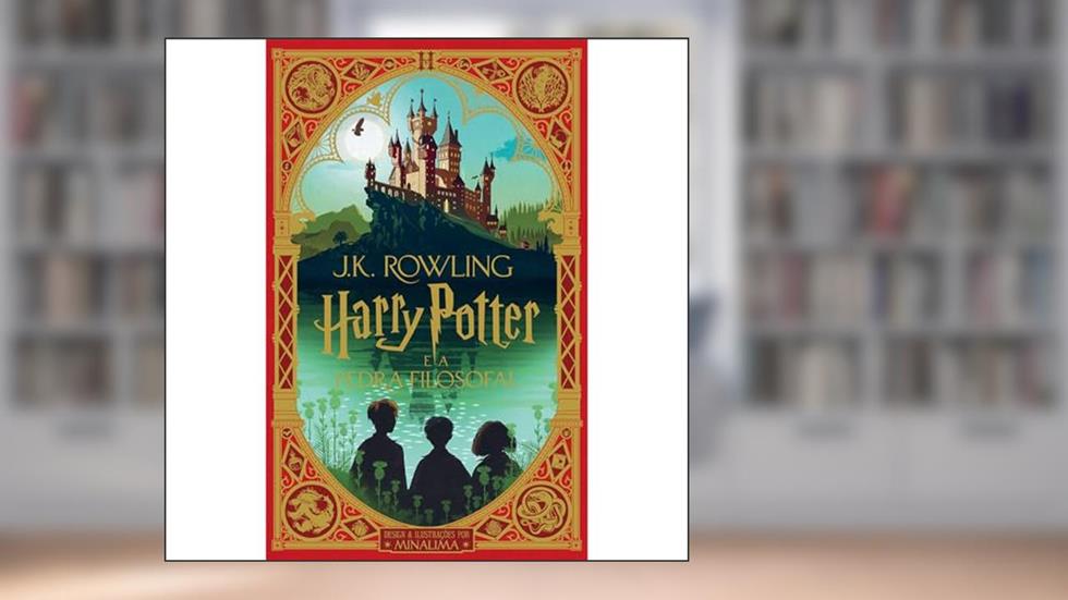 Harry Potter e a Pedra Filosofal, do autor J.K. Rowling