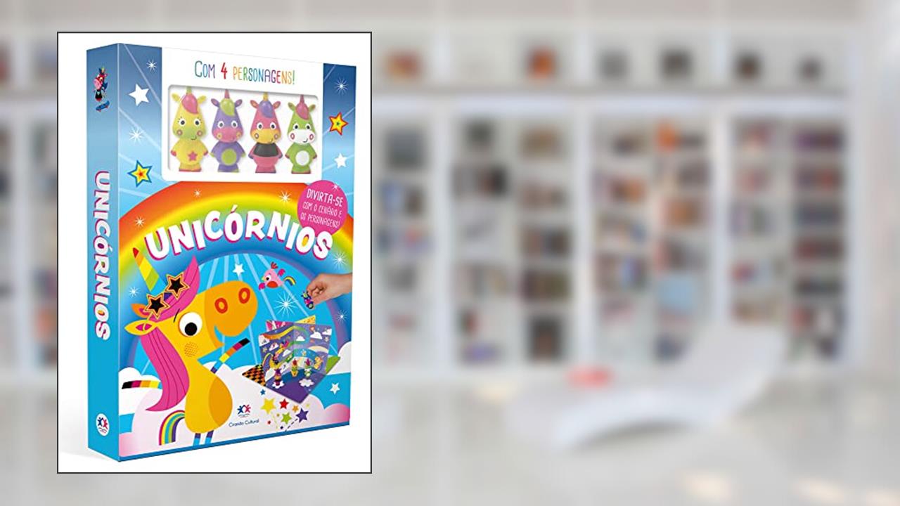 Capa de Unicórnios: Divirta-se com o Cenário e os Personagens!, do autor Make Believe Ideas