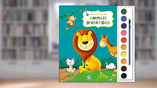 Capa de Animais divertidos, do autor Ciranda Cultural