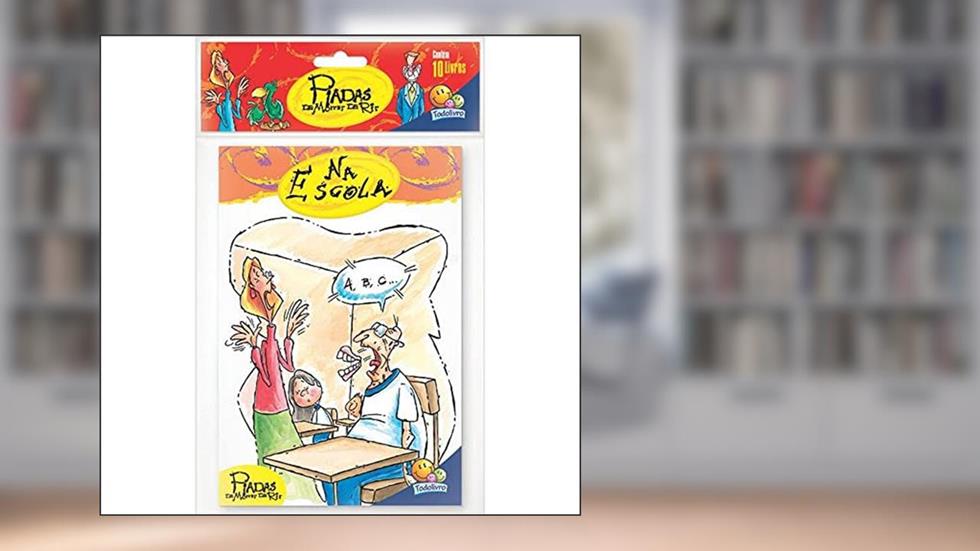 Piadas de morrer de rir - Kit c/ 10 Und., do autor ADAUTO (PSEUDONIMO DE ROBERTO BELLI) BONFIM
