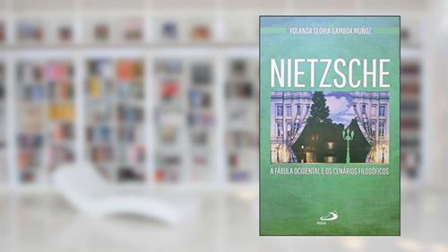 Capa de Nietzsche: a Fábula Ocidental e os Cenários Filosóficos, do autor Yolanda Gloria Gamboa Muñoz