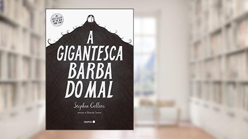 Capa de A Gigantesca Barba do Mal, do autor Stephen Collins