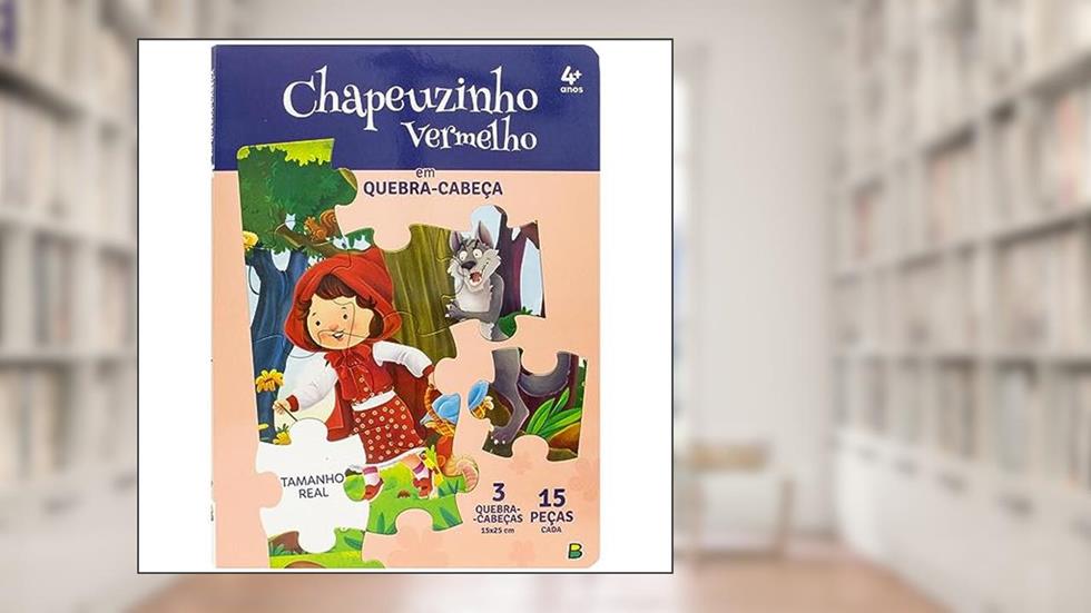 Clássicos em Quebra-Cabeças: Chapeuzinho Vermelho, do autor Suelen Katerine A. Santos