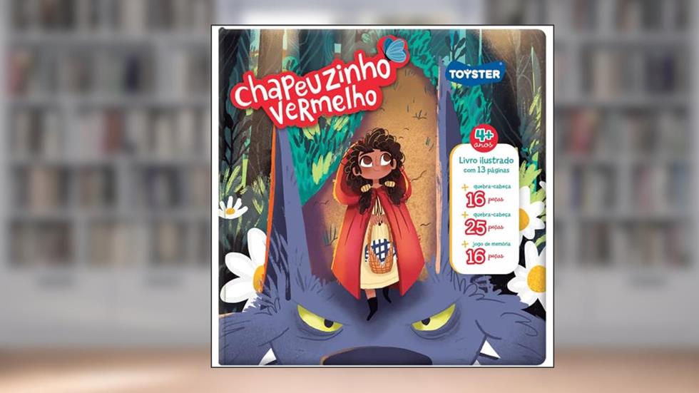 Livro Brinquedo - Chapeuzinho Vermelho - Toyster Brinquedos, do autor Toyster Brinquedos