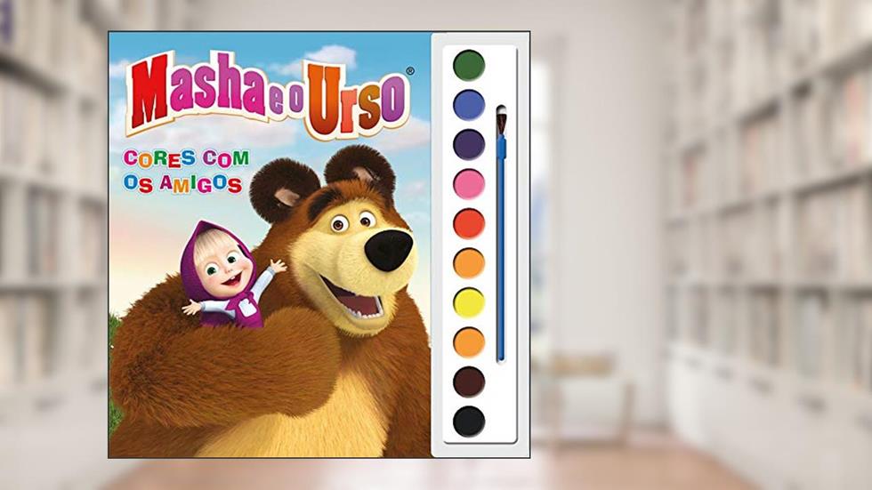 Masha e o Urso - Cores com os amigos, do autor Ciranda Cultural