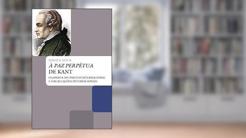 Capa de À paz perpétua de Kant, do autor Soraya Nour