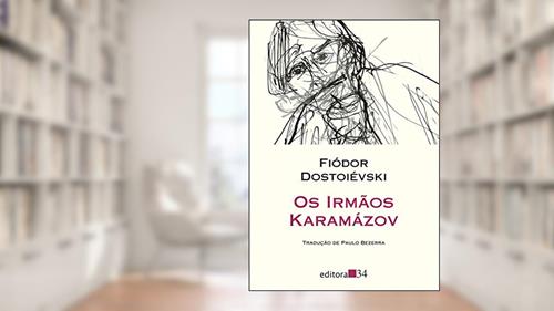 Capa de Os Irmãos Karamázov: Volume Único, do autor Fiódor Dostoiévski