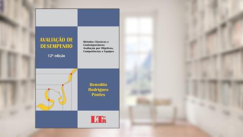Capa de Avaliação de Desempenho, do autor Benedito Rodrigues. Pontes
