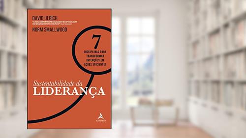 Capa de Sustentabilidade da Liderança, do autor David Ulrich; Norm Smallwood