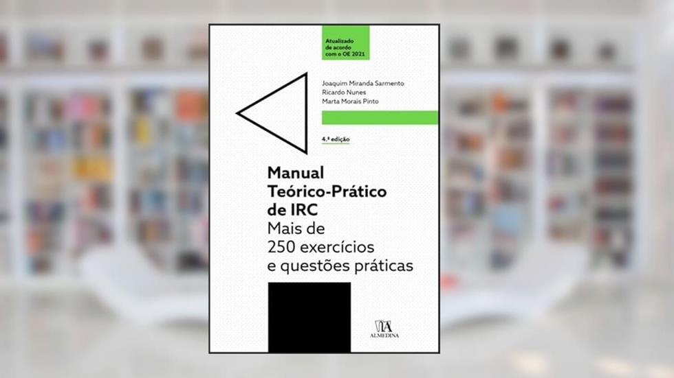 Manual Teórico-prático de IRC, do autor Joaquim Miranda Sarmento