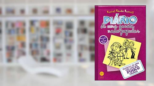 Capa de Diário de uma garota nada popular: 1, do autor Rachel Renée Russell