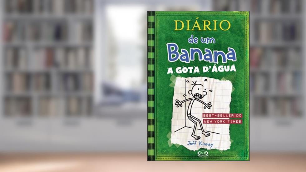 Diário de um Banana 3: A gota d'água, do autor Jeff Kinney
