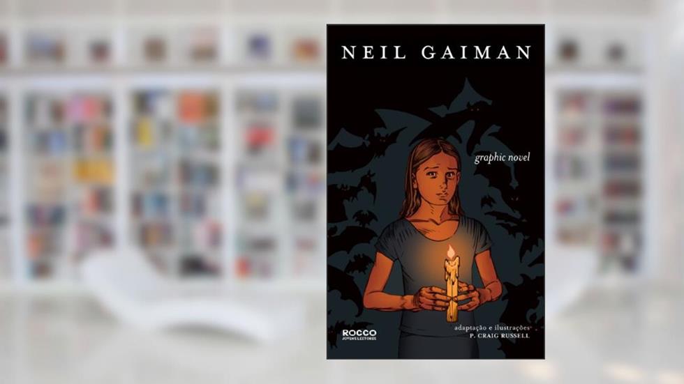 Coraline - Graphic Novel, do autor Neil Gaiman