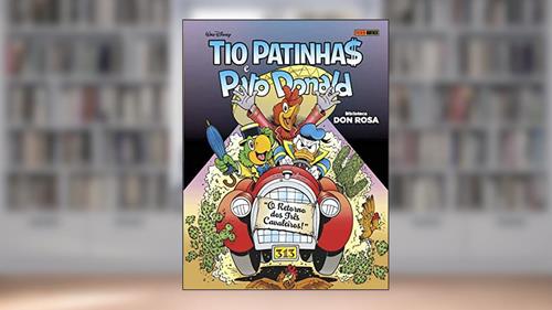 Capa de Tio Patinha$ e Pato Donald: o Retorno dos Três Cavaleiros: Biblioteca don Rosa Vol.09, do autor Don Rosa
