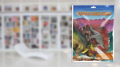 Capa de Dinossauros Incríveis com Miniatura e Adesivos - Estegossauro, do autor Vários Autores