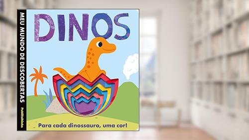 Capa de Meu Mundo de Descobertas. Dinos, do autor Jonathan Litton