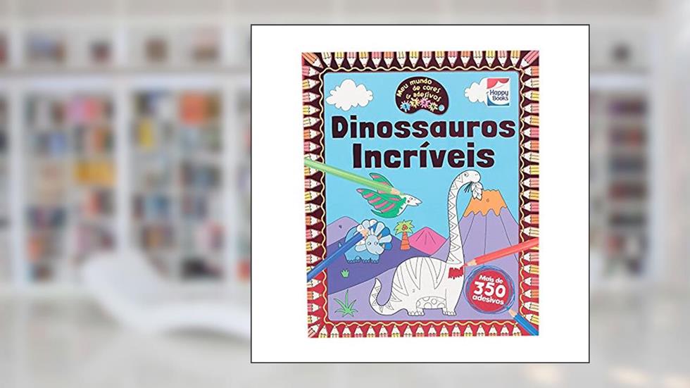 Meu mundo de cores e adesivos:Dinossauros, do autor Igloo Books