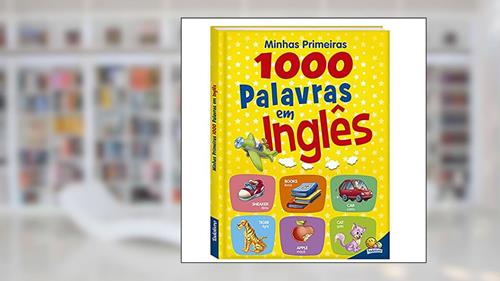 Capa de Minhas Primeiras 1.000 Palavras em Inglês, do autor CRISTINA KLEIN