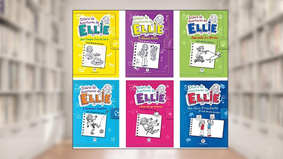 Coleção Aventuras De Ellie - 6 Livros, do autor Ruth Mcnally Barshaw