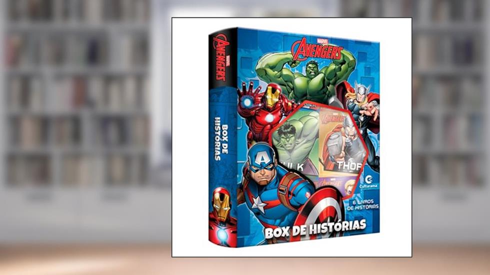 Box de Histórias Vingadores, do autor Culturama