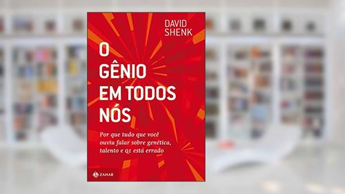 Capa de O Gênio Em Todos Nós, do autor David Shenk