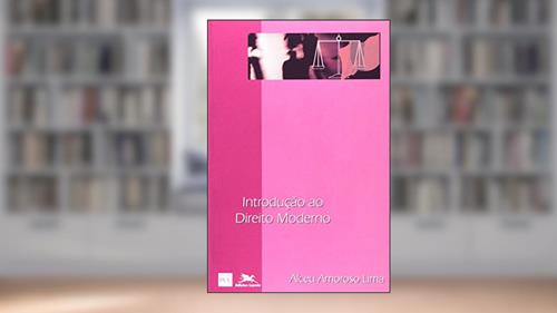 Capa de Introdução ao Direito Moderno, do autor Alceu Amoroso Lima