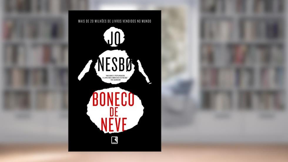 Boneco de neve, do autor Jo Nesbo