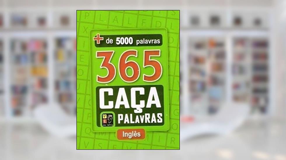 365 Caca Palavras - Ingles, do autor Pe Da Letra