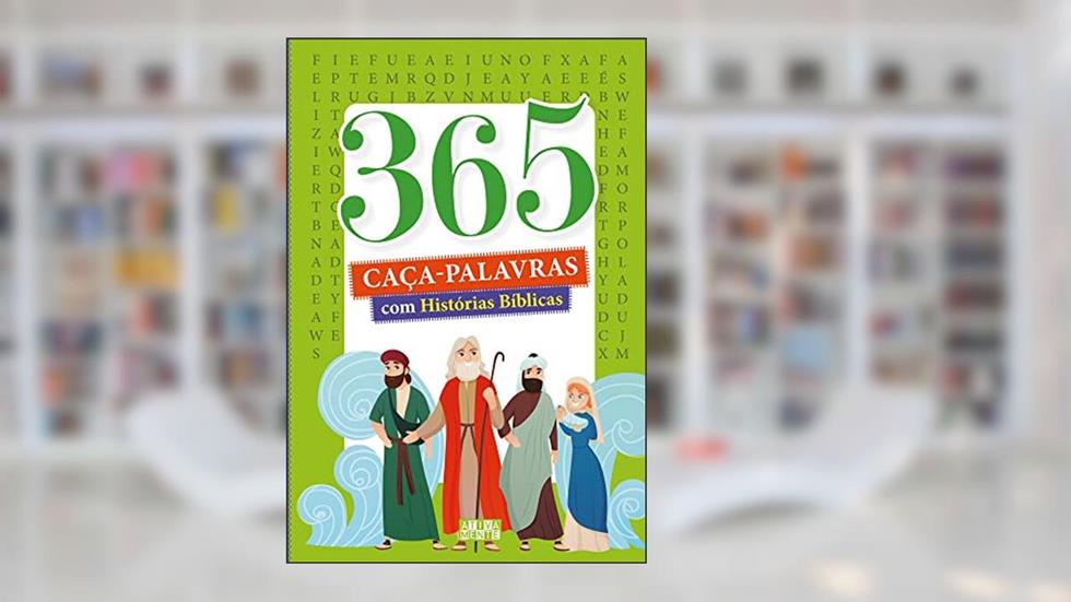 365 Caça-palavras com Histórias Bíblicas, do autor Ciranda Cultural