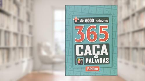 Capa de 365 Caça Palavras - Bíblico, do autor Pé Da Letra