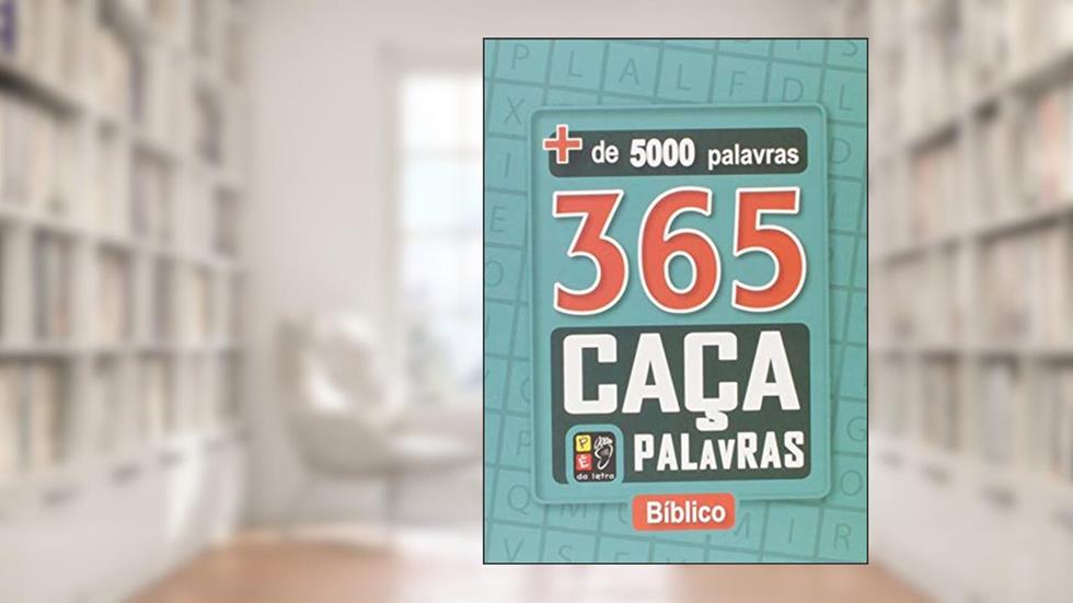 365 Caça Palavras - Bíblico, do autor Pé Da Letra