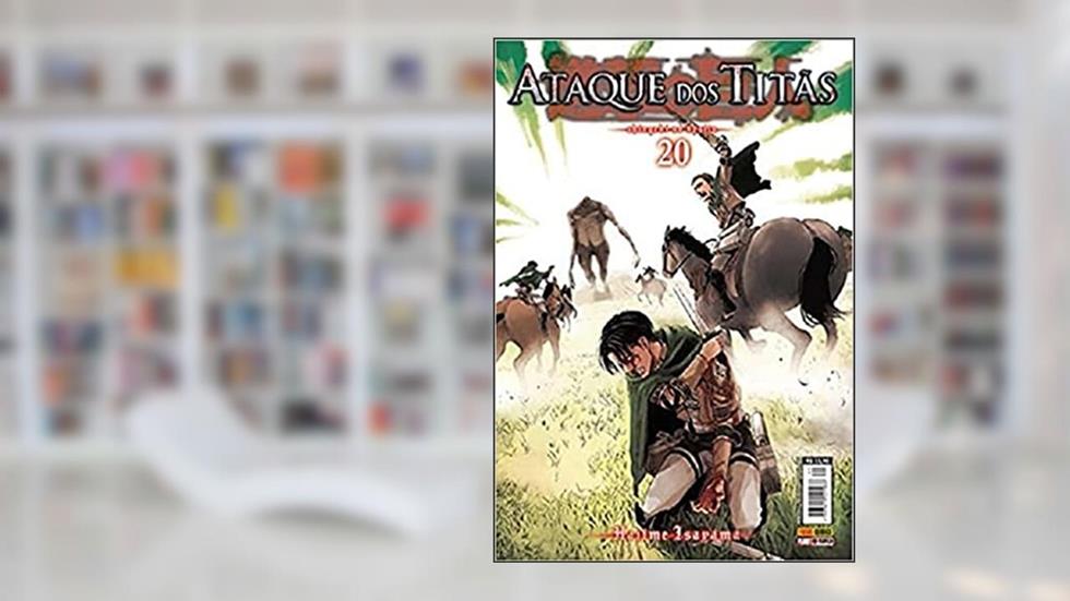 Ataque dos Titãs Vol. 20: Série Original, do autor Hajime Isayama