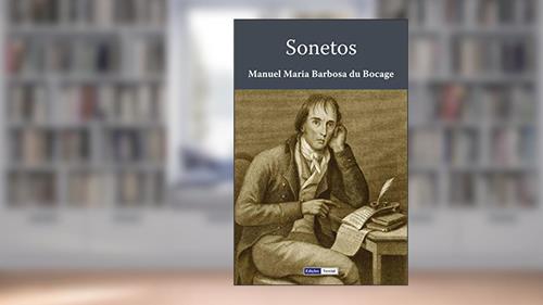 Capa de Sonetos, do autor Manuel Maria Barbosa du Bocage
