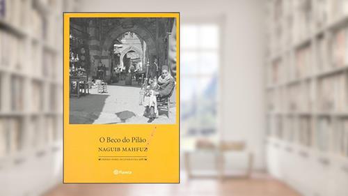 Capa de O beco do pilão, do autor Naguib Mahfuz