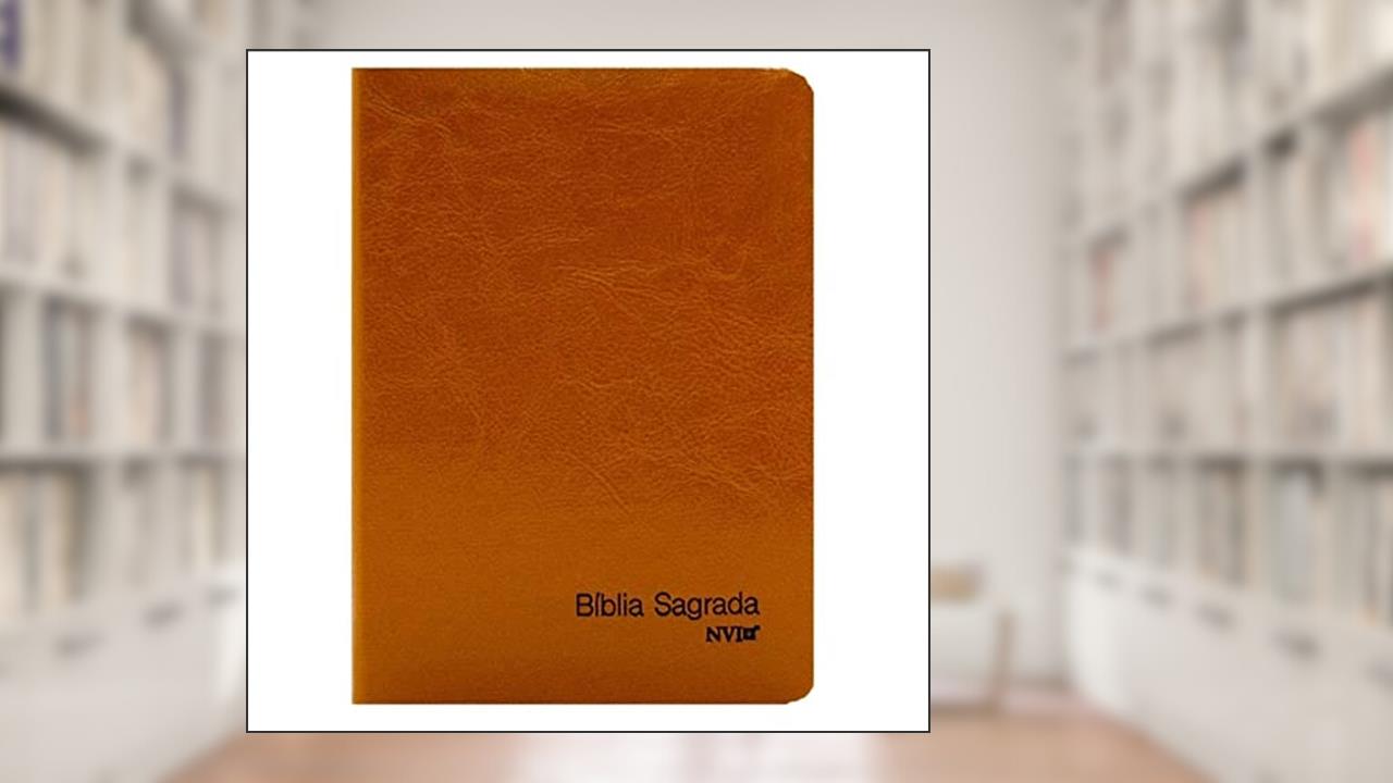 Bíblia NVI slim compacta luxo Laranja: Mais leve, mais prática mesmo conteúdo!, do autor SBI