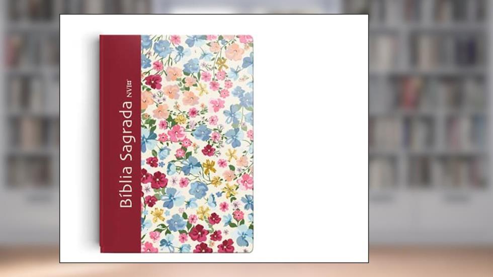 Bíblia NVI slim compacta floral: Mais leve, mais prática mesmo conteúdo!, do autor SBI