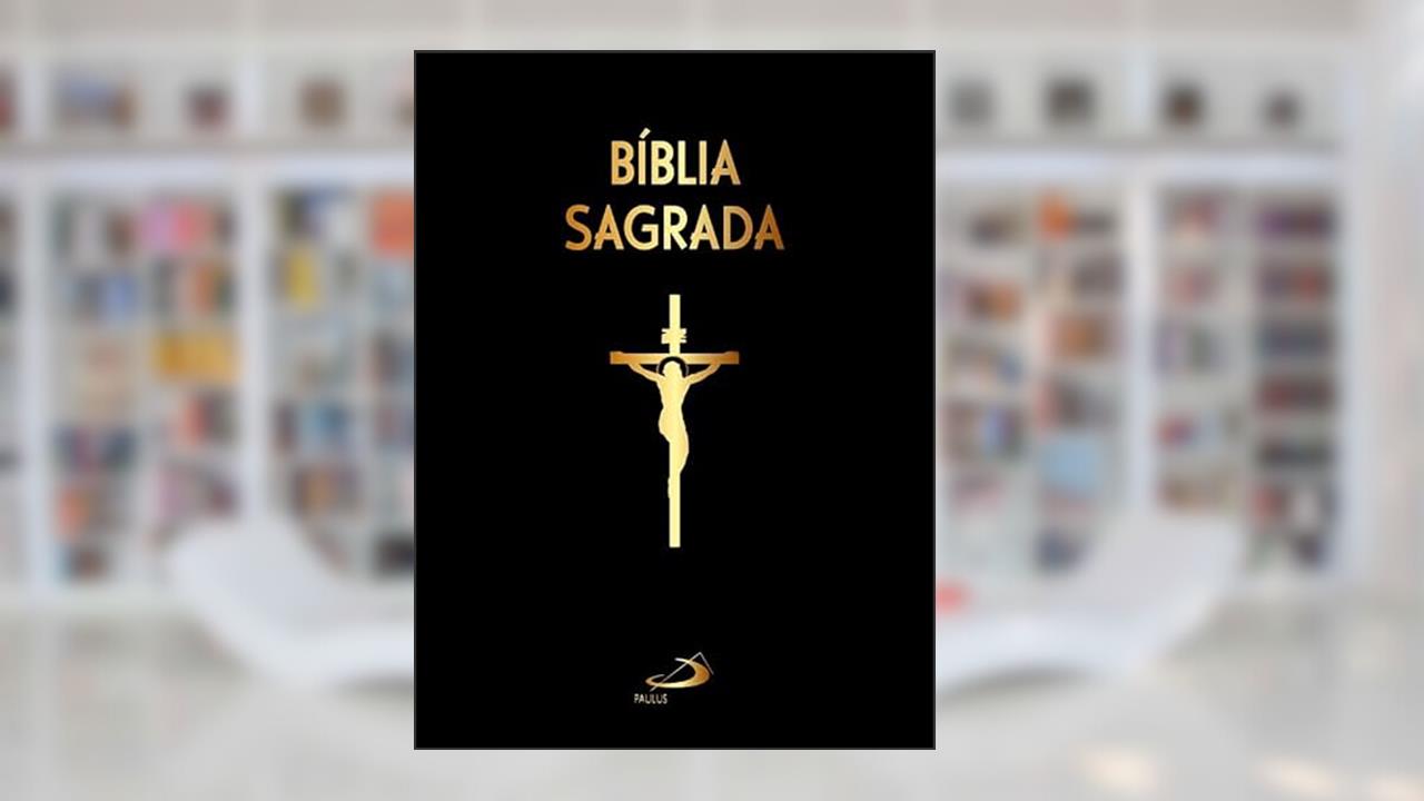 Bíblia Pastoral - Grande Luxo: Capa Cristo, do autor Paulus Editora