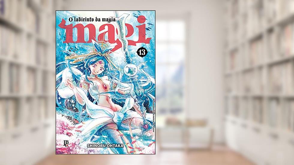 Magi: O labirinto da magia - Vol. 13, do autor Shinobu Ohtaka