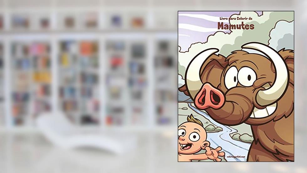 Livro para Colorir de Mamutes: 1, do autor Nick Snels