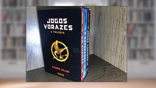 Capa de Box Jogos Vorazes (3 Volumes), do autor Suzanne Collins