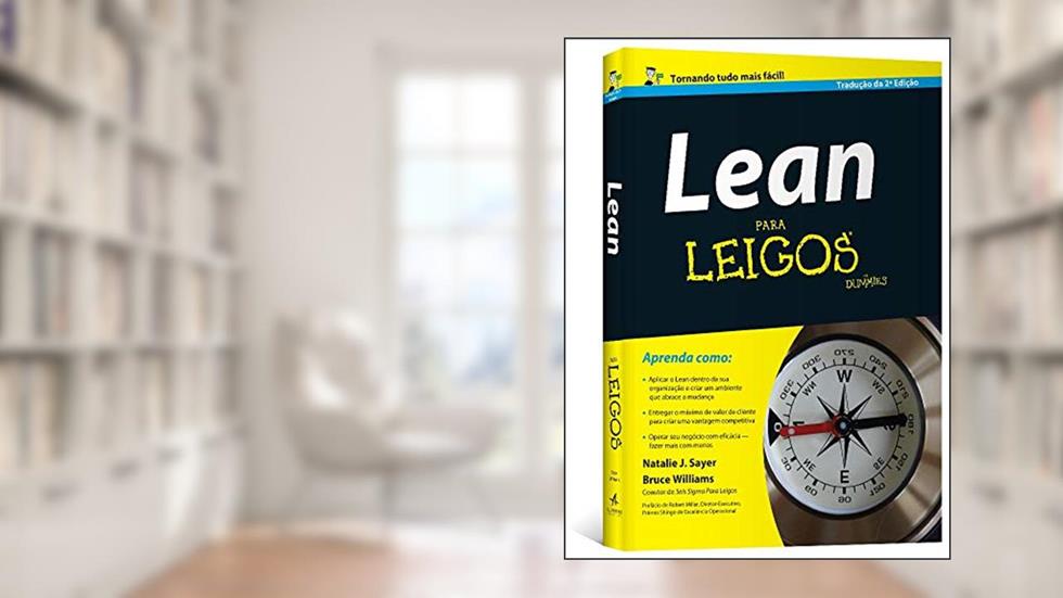 Lean Para Leigos, do autor Bruce Williams; Natalie J. Sayer