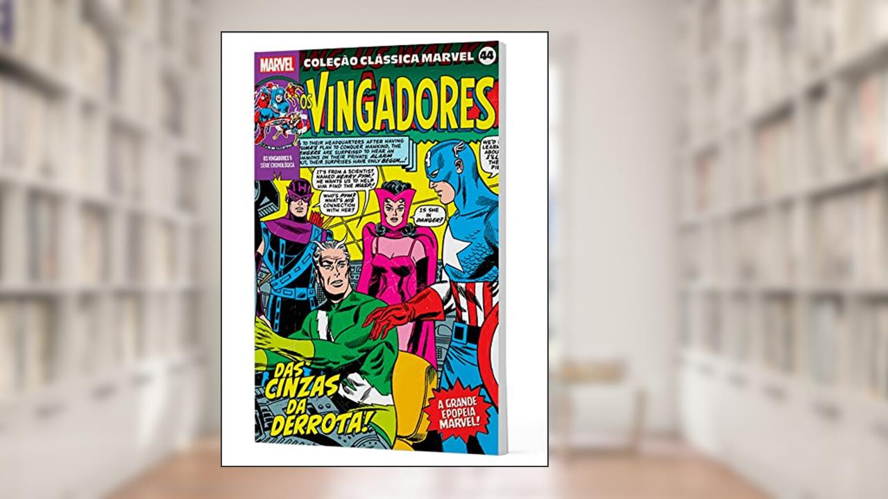 Coleção Clássica Marvel Vol. 44 - Vingadores Vol. 5, do autor Stan Lee