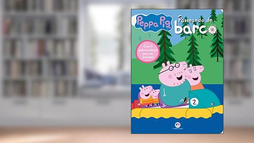 Capa de Peppa Pig Passeando de Barco: Com 4 Quebra-Cabeças para Sua Diversão!, do autor Ciranda Cultural