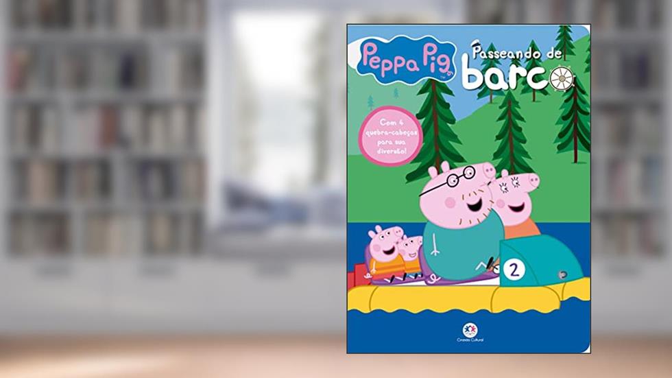 Peppa Pig Passeando de Barco: Com 4 Quebra-Cabeças para Sua Diversão!, do autor Ciranda Cultural